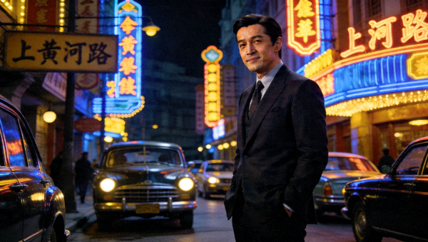 电视剧《繁花》精美剧照，胡歌饰演的阿宝在上海黄河路叱咤风云